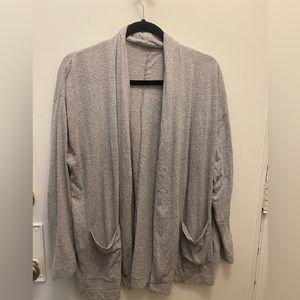 Grey cardigan